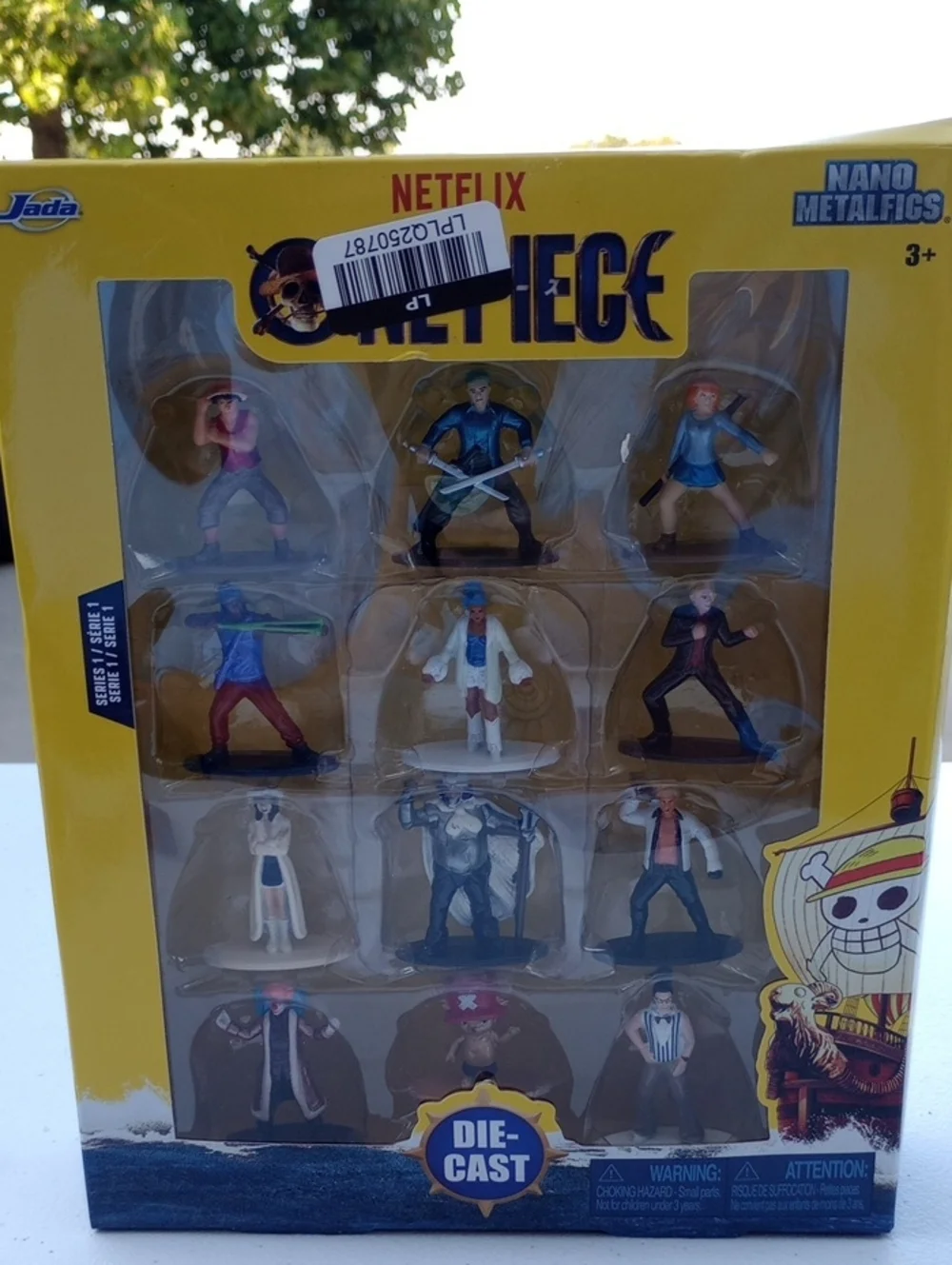 Netflix Jada One Piece Nano Metalfigs Die-Cast Figure Set NIB